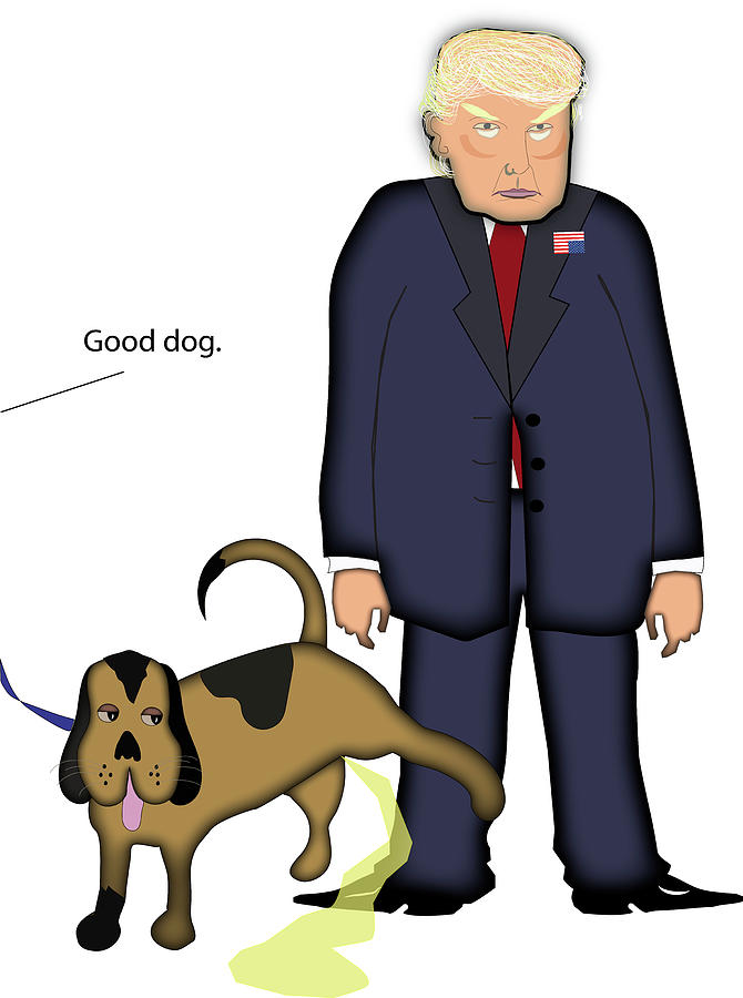 Good Dog Digital Art by Nancy Cahill Good Dog Digital Art by Nancy Cahill