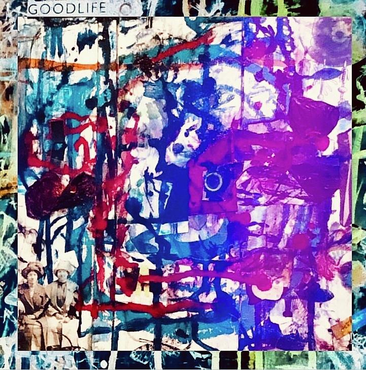 Mixed Media Mixed Media - Good Life by Sharon Green Mixed Media Mixed Media - Good Life by Sharon Green