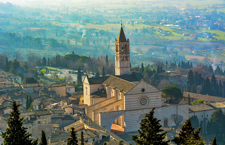 Good Morning, Assisi Photograph by Marcy Wielfaert