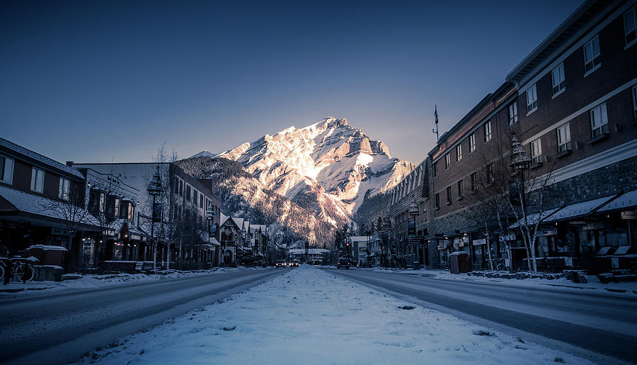 Good Morning Banff Photograph by Thomas Nay