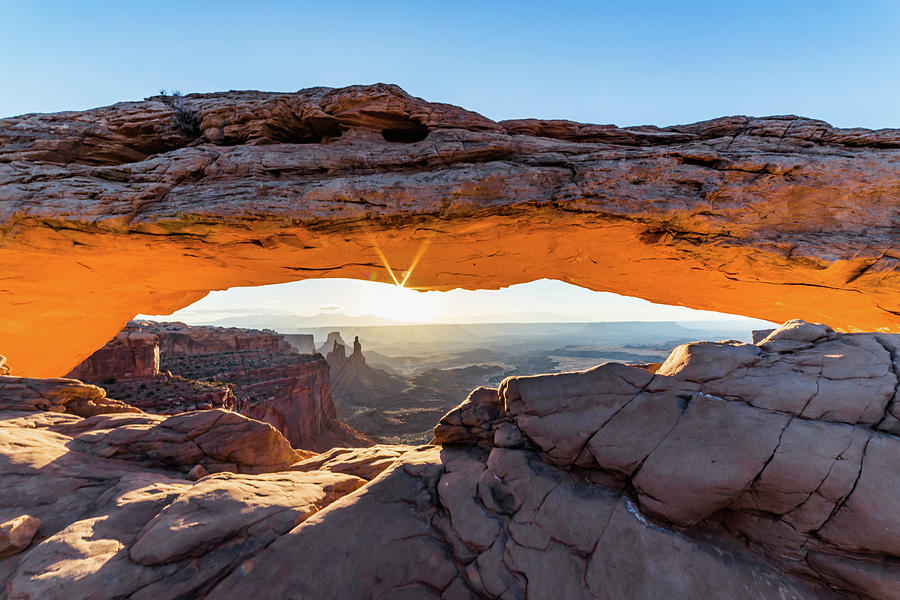 Good Morning Mesa Arch Photograph by Joe Kopp