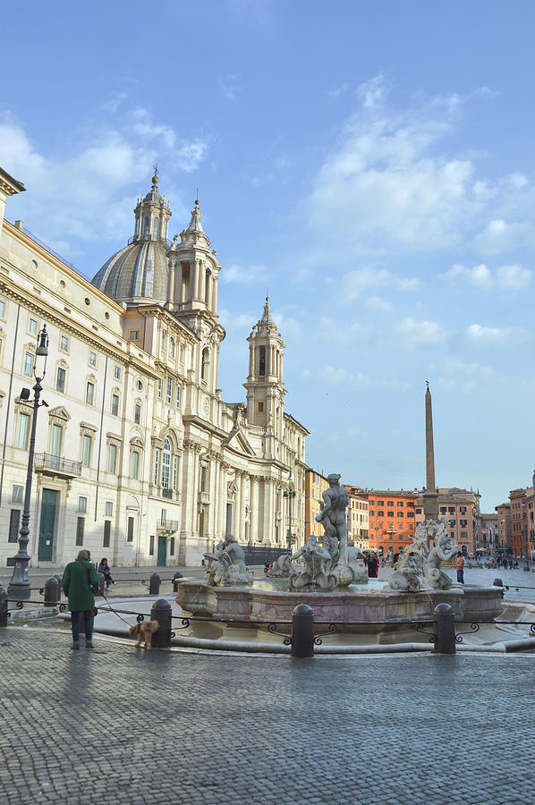 Good Morning Piazza Navona Photograph by JAMART Photography