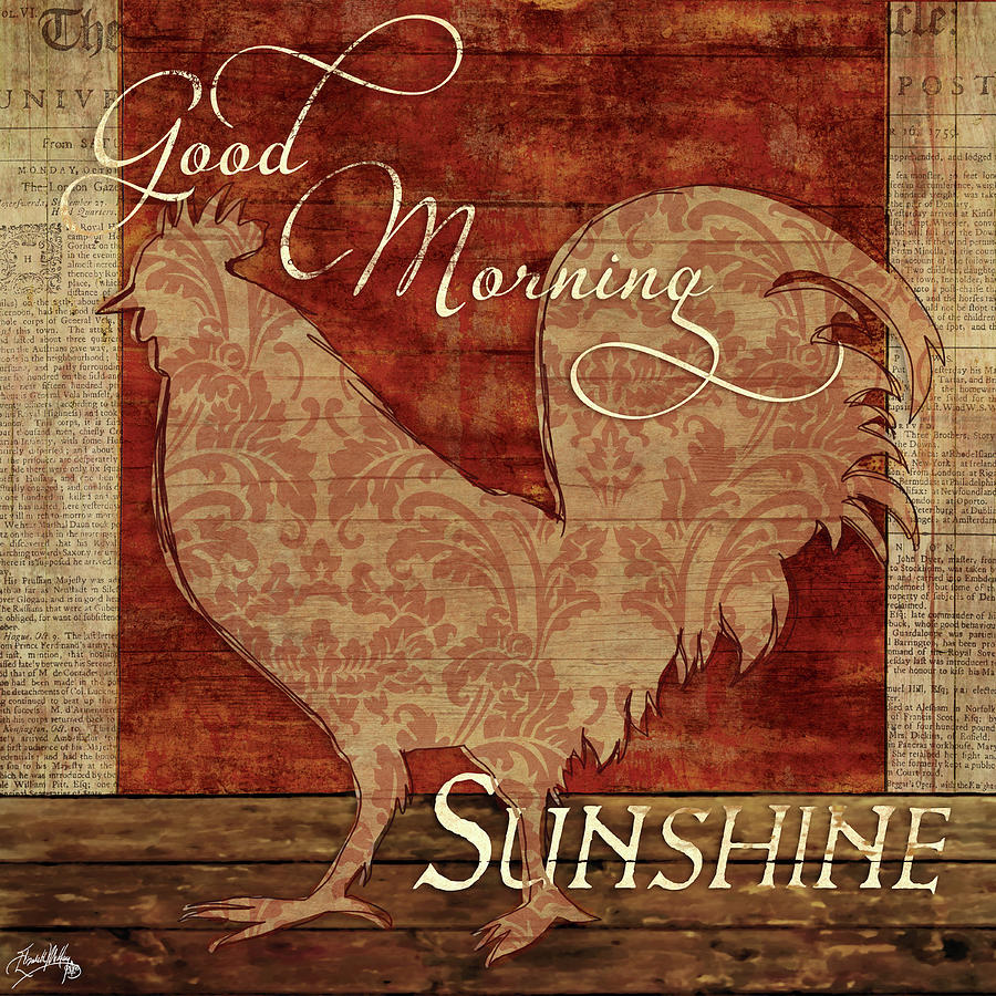 Up Movie Mixed Media - Good Morning Sunshine by Elizabeth Medley