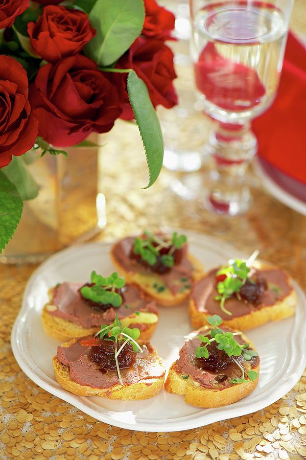 Goose Liver Pate On Toast Photograph by Winfried Heinze Pixels
