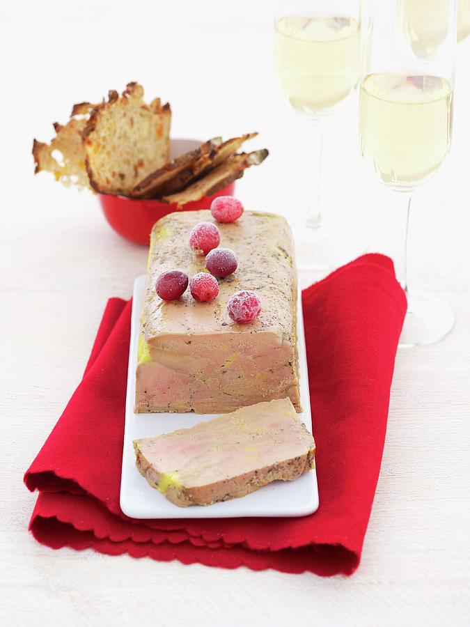 Goose Liver Terrine With Cranberries Photograph by Atelier Mai 98