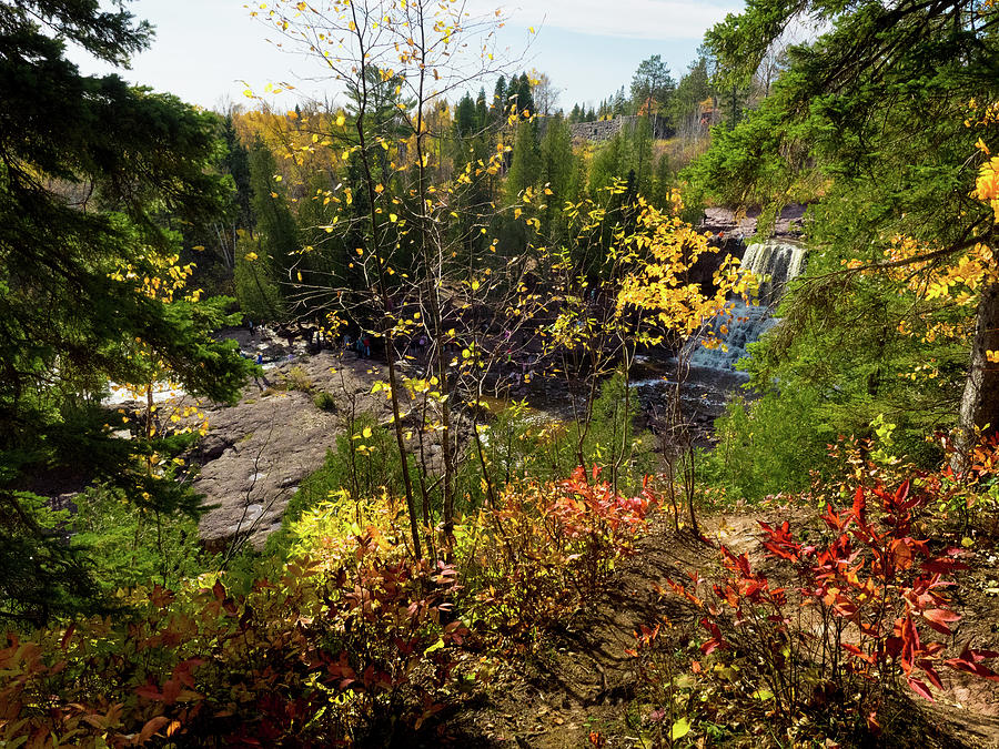 Gooseberry Falls From Above Photograph By Whitney Leigh Carlson - Fine ...