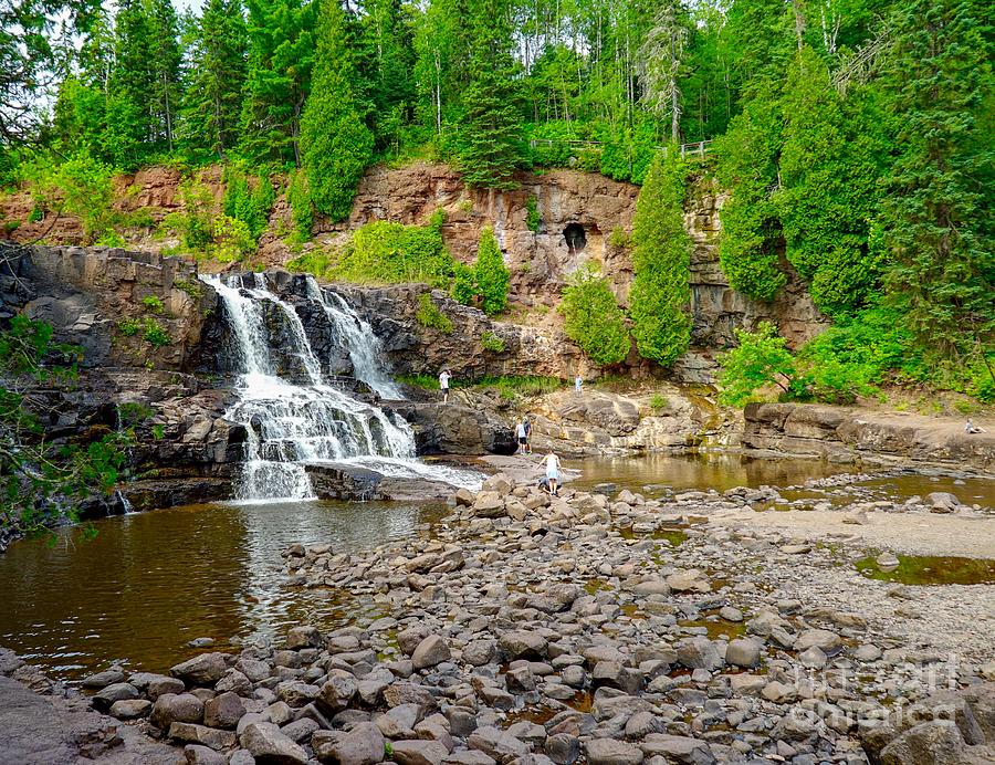 Gooseberry Falls in Northern Minnesota Photograph by Susan Rydberg