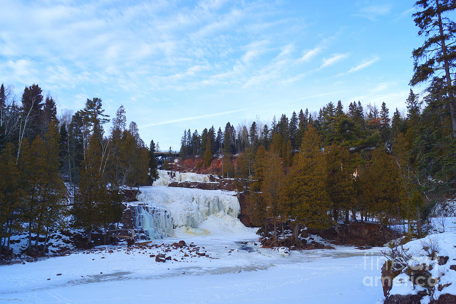 Gooseberry Falls in Winter by Kyle Neugebauer Gooseberry Falls in Winter by Kyle Neugebauer