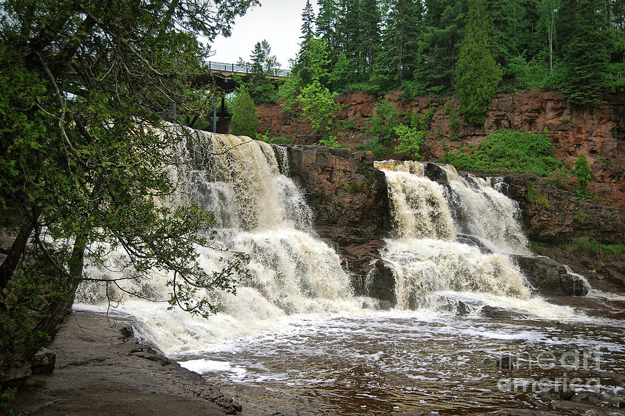 Upper Gooseberry Falls, Minnesota Photograph