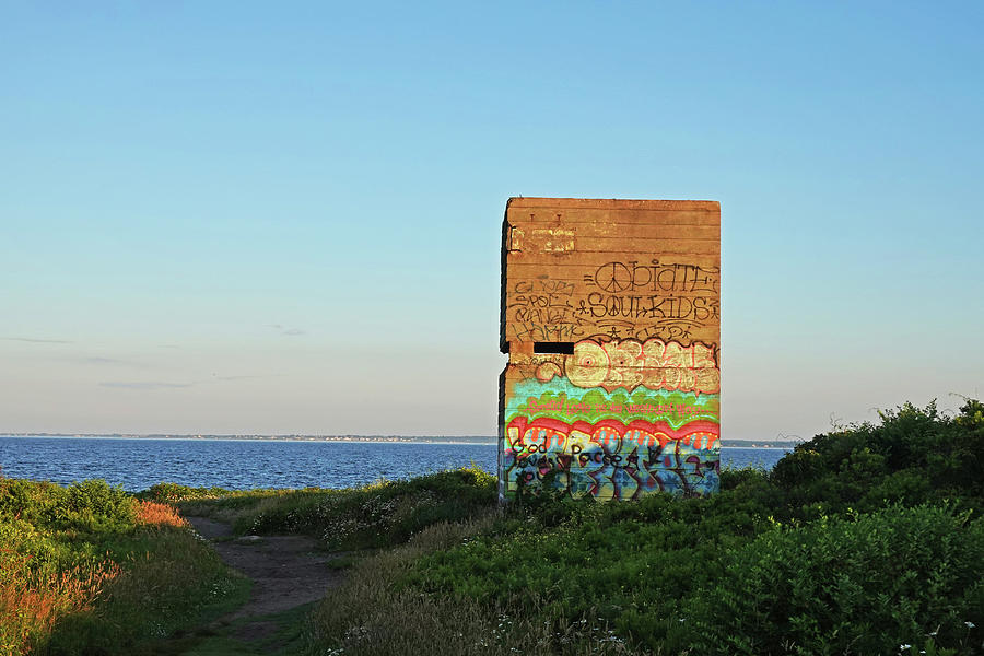 Gooseberry Island Small Tower Westport MA Photograph by Toby McGuire