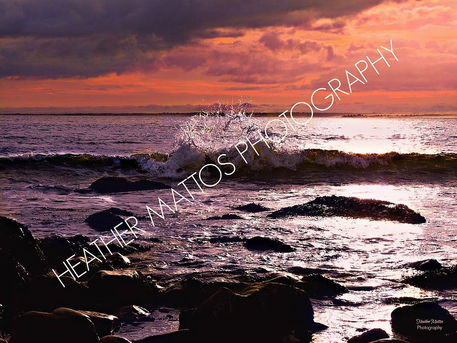 Gooseberry Island Sunset Photograph