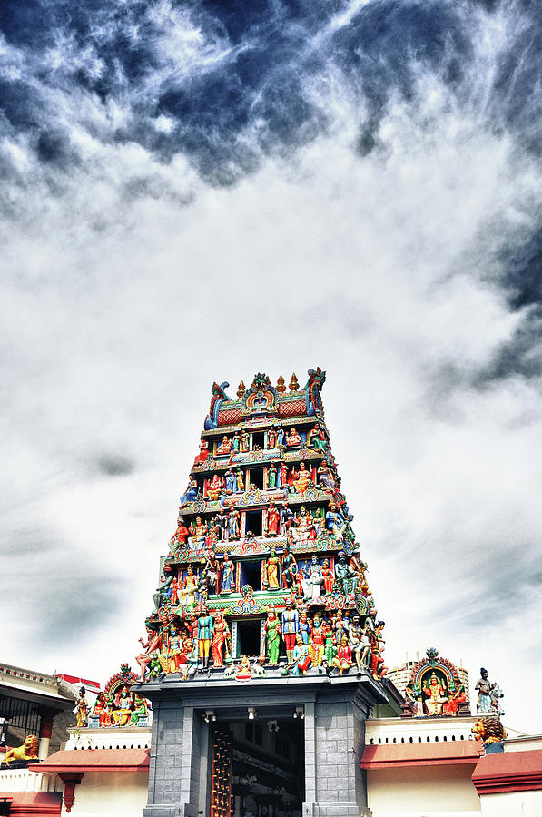Gopuram - Sri Mariamman Temple Photograph by Smerindo schultzpax