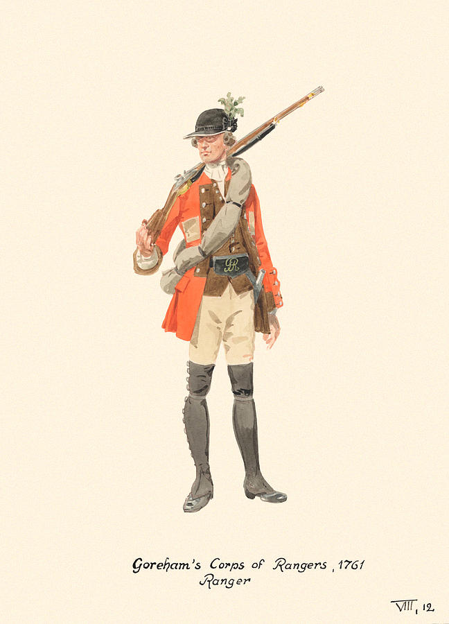 Goreham's Ranger 1761 Painting by Herbert Knotel - Fine Art America