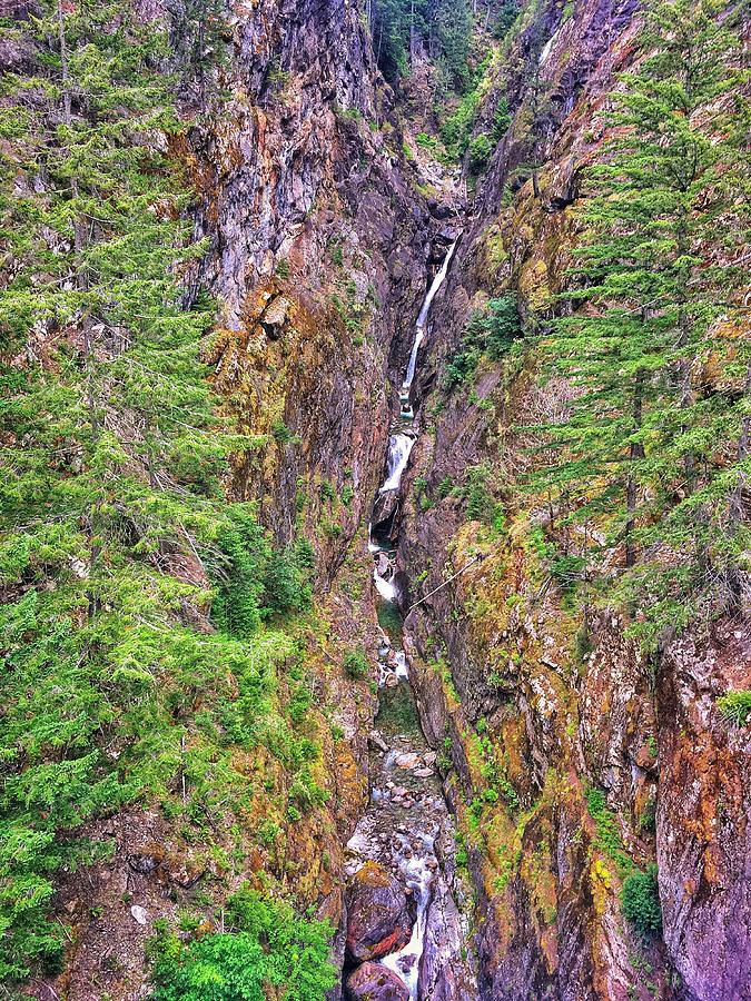 Gorge Creek Falls Photograph by Jerry Abbott