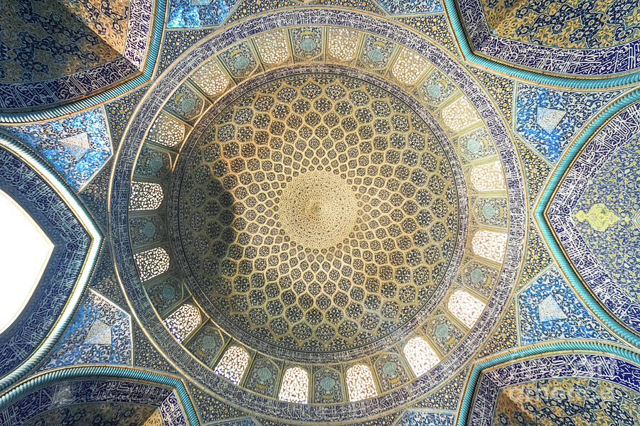 Gorgeous Dome Of Masjed-e Sheikh Photograph by Smartshots International