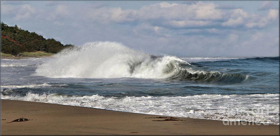 Gorgeous Waves At Popham  Photograph by Sandra Huston