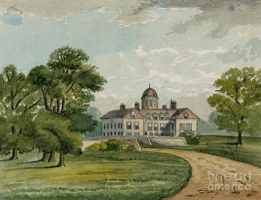 Goring House, Later Arlington House, On Site Of Buckingham Palace Painting by English School