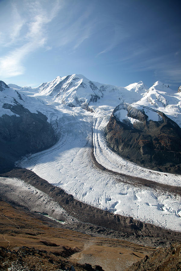 Gorner Glacier, From The Gorner by Chris Mellor