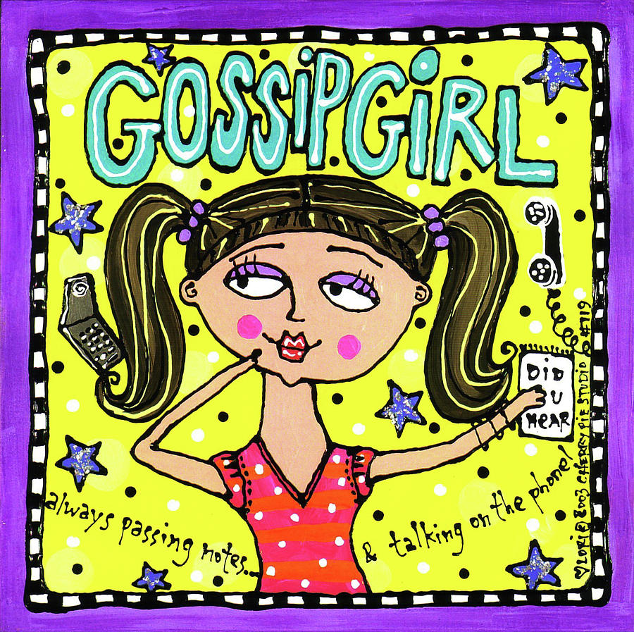 Gossip Girl' Poster, picture, metal print, paint by Gossip Girl