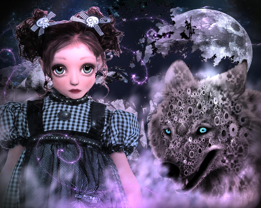 Goth Princess Digital Art by Artful Oasis