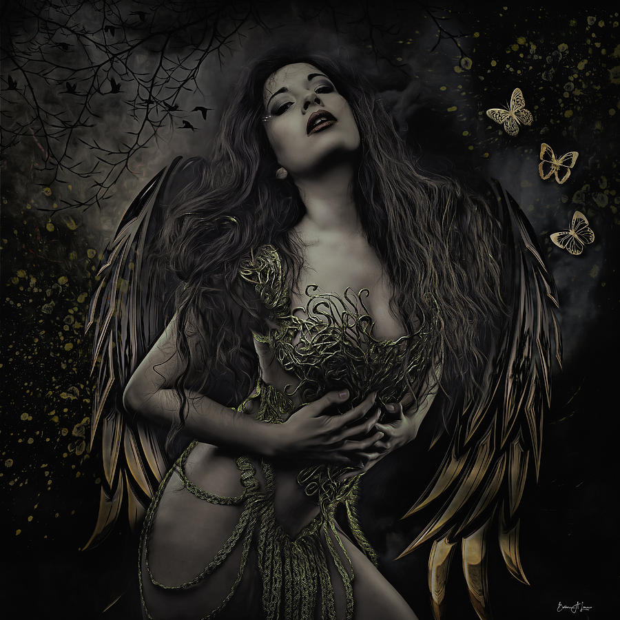 Gothic Angel, Aurelia Digital Art