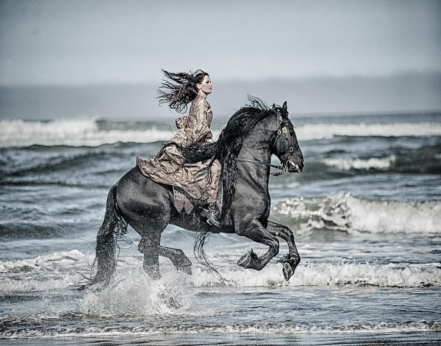 Gothic Gallop Photograph by Jody Miller