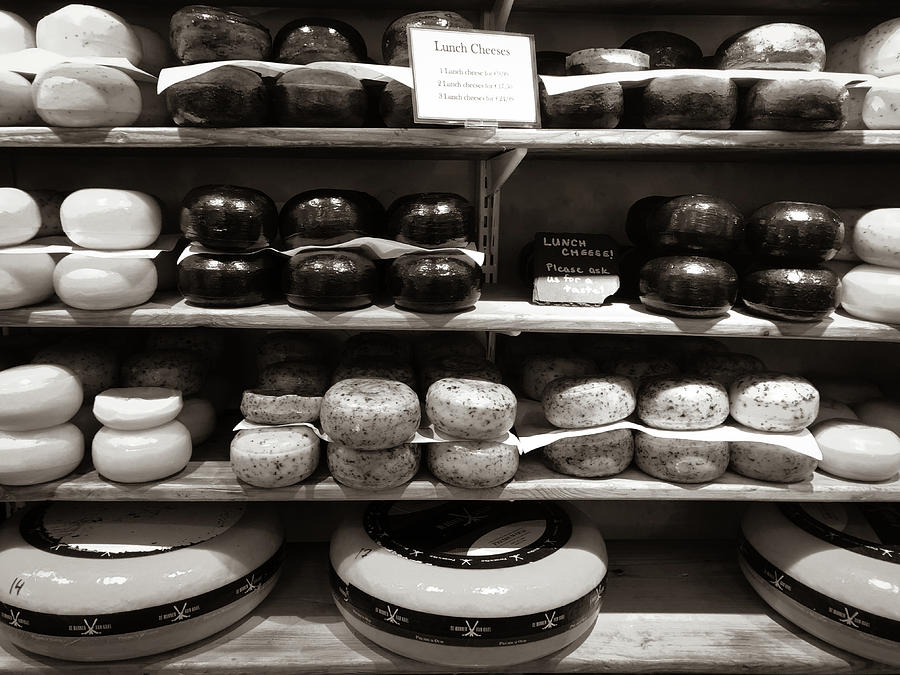 Black And White Photograph - Gouda in Amsterdam by Georgia Clare