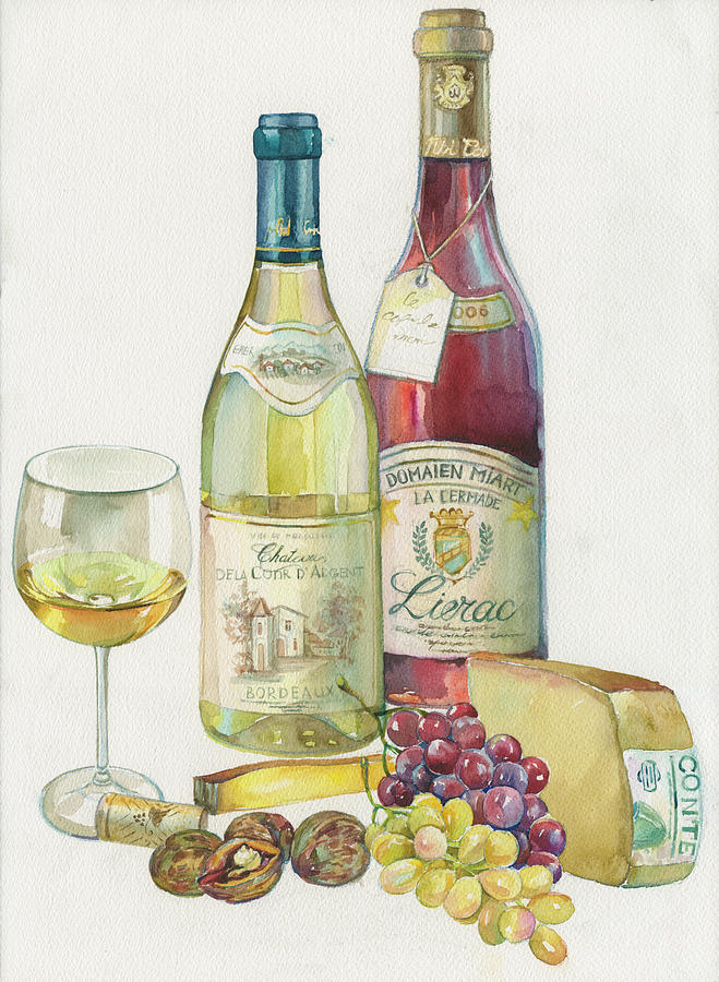 Wine Painting - Gourmet by Zpr Int?l