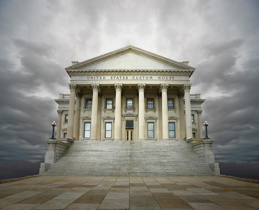 Government Building Fantasy Photograph by Ed Freeman