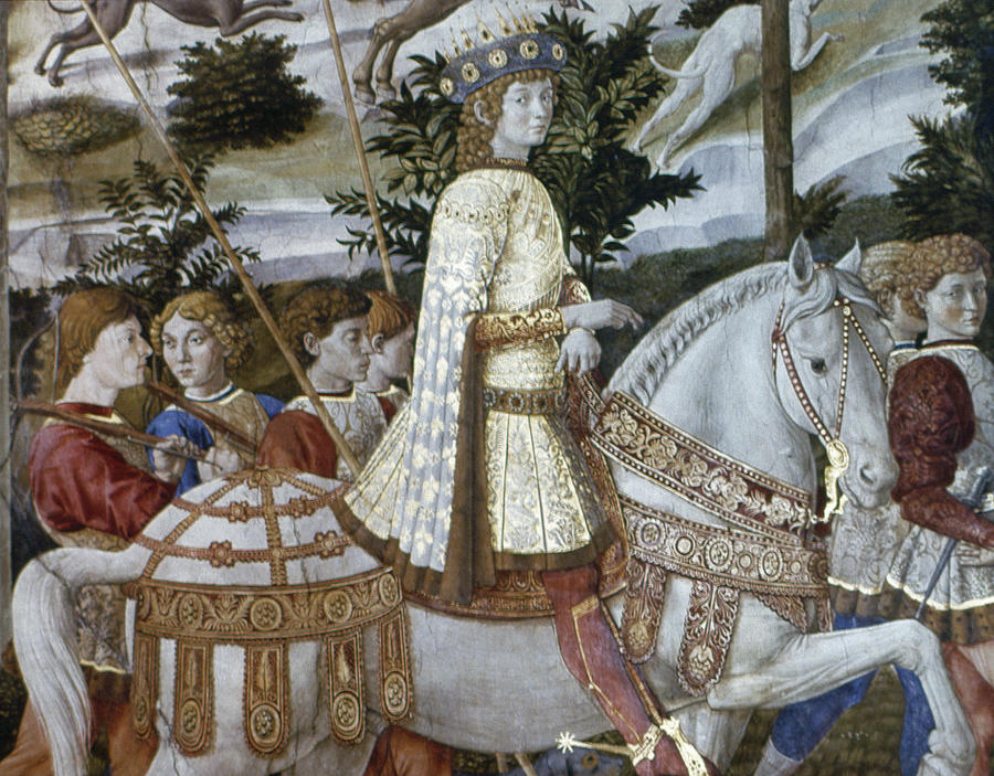 Lorenzo Medici Painting by Benozzo Gozzoli
