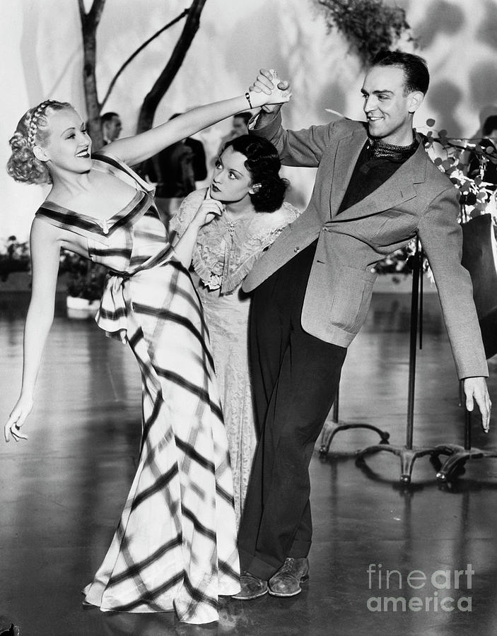 Grable Dancing On Movie Set Photograph by Bettmann