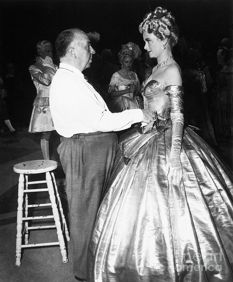 Grace Kelly And Alfred Hitchcock Photograph by Bettmann