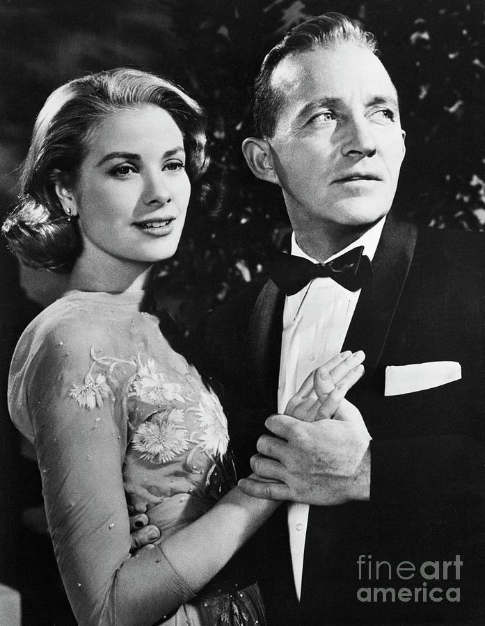 Grace Kelly And Bing Crosby In High Photograph by Bettmann