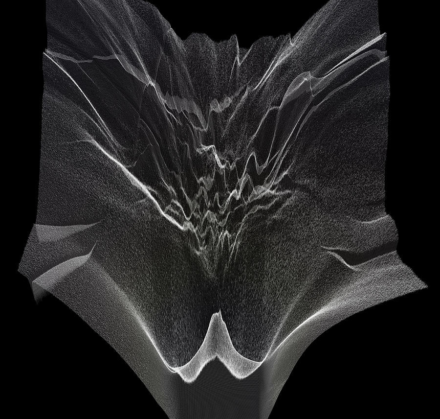 Gradient X-Ray Digital Art by Javier Ideami