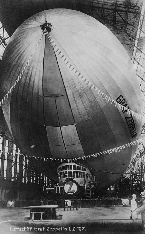Graf Zeppelin Photograph by Fox Photos