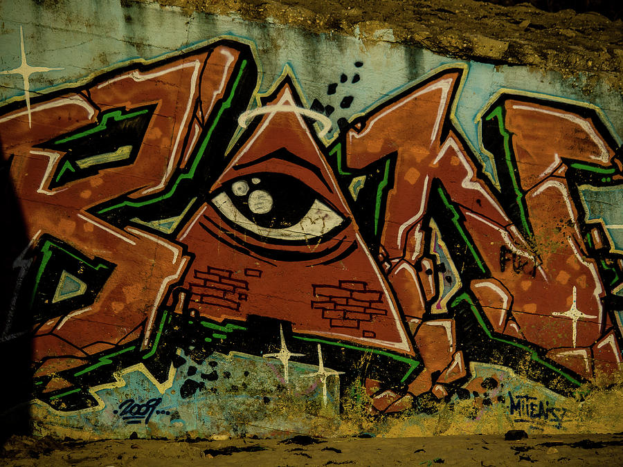 Graffiti Photograph - Graffiti 03 by Jorg Becker
