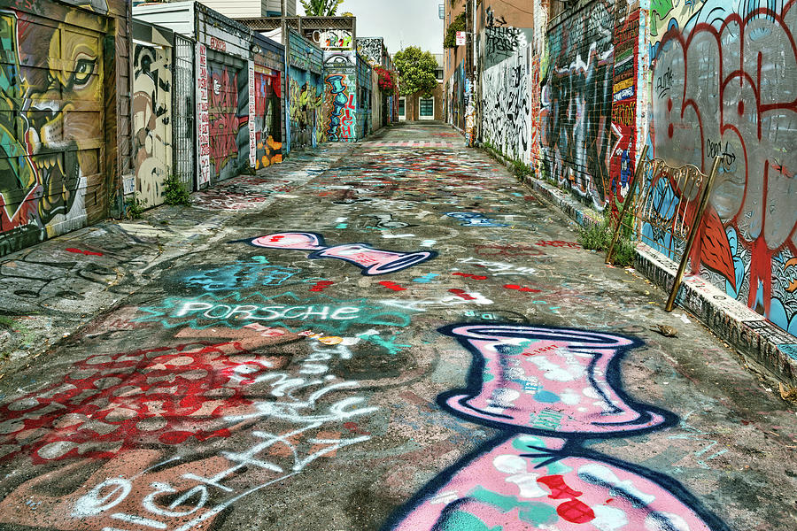 San Francisco Photograph - Graffiti 5 by Leland D Howard