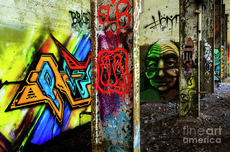 Graffiti Art Urban Exploration 13 Photograph by Bob Christopher