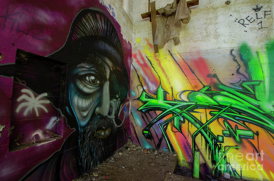 Graffiti Art Urban Exploration 8 Photograph by Bob Christopher