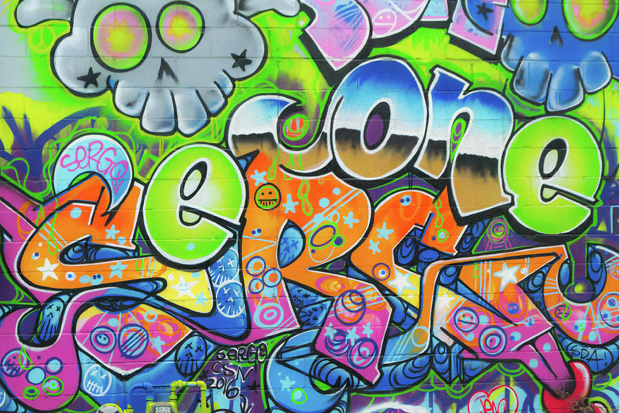 Graffiti - Color Photograph