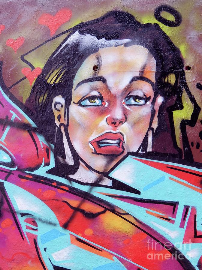 Graffiti Girl Photograph by Suzette Kallen