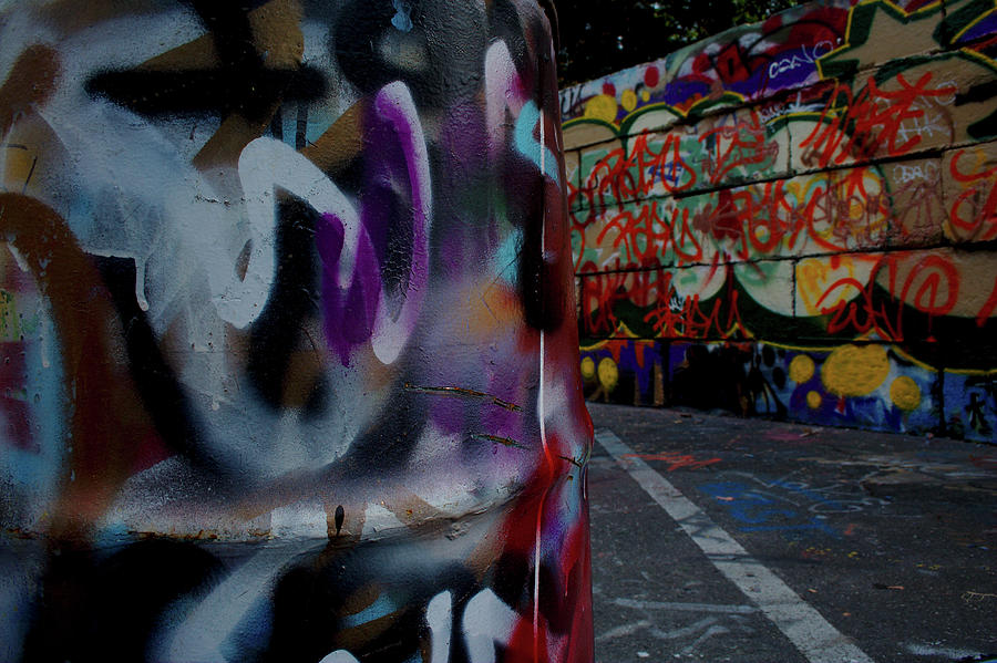 Graffiti Skate Park Photograph by Kris Notaro