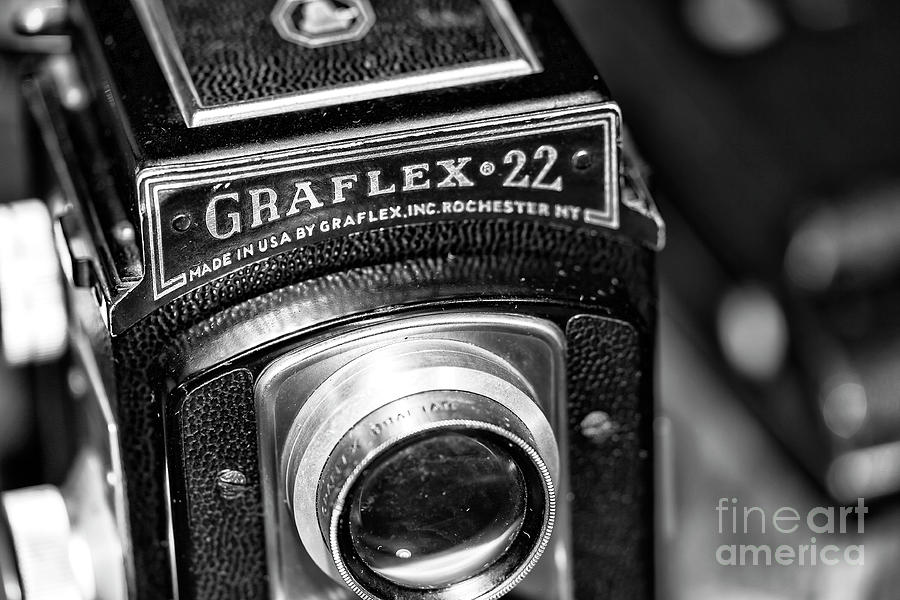 Graflex 22 Twin-Lens Reflex Camera Photograph by John Rizzuto