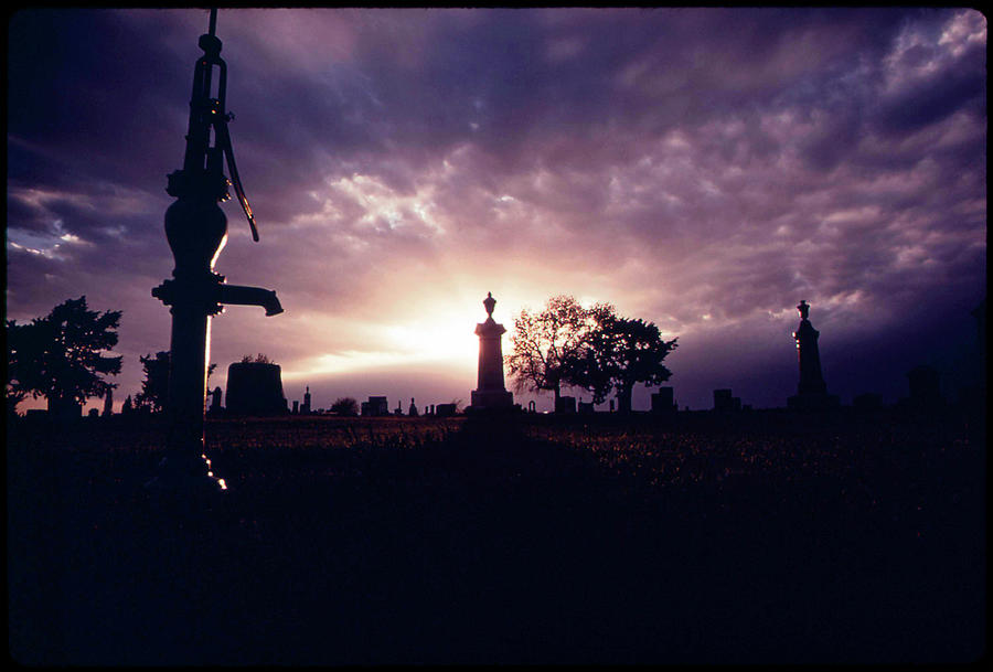 Landscape Photograph - Grafton Cemetery by American Eyes