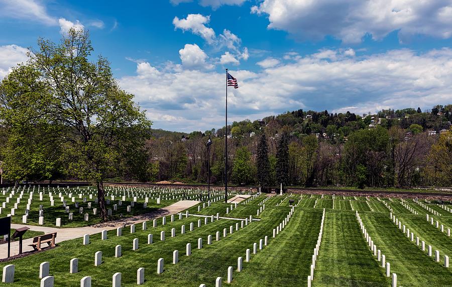 Nature Photograph - Grafton National Cemetery by Mountain Dreams
