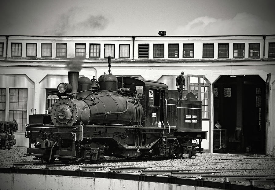 Graham County Railroad No. 1925 B W 1 Photograph