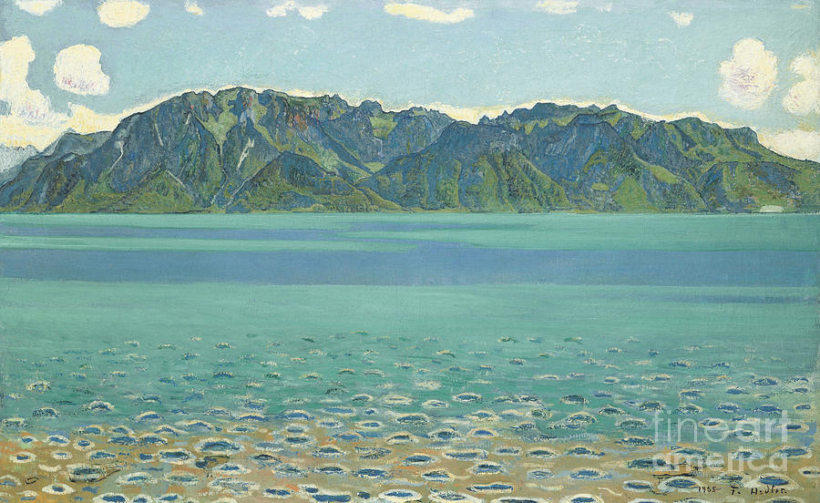 Grammont, 1905  Painting by Ferdinand Hodler