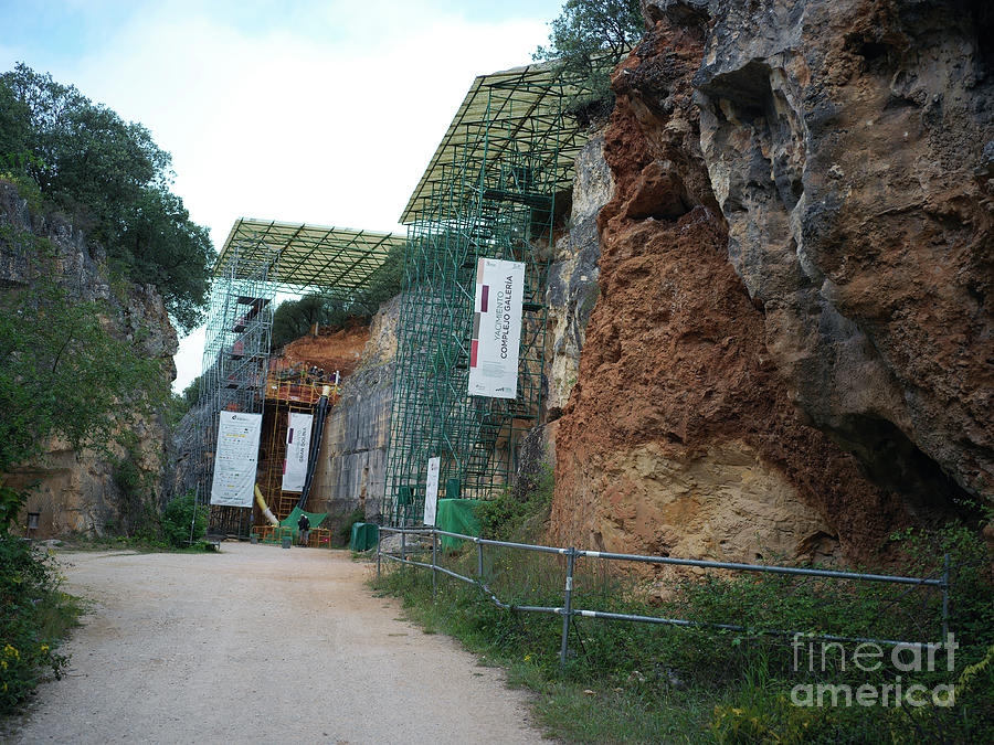 Gran Dolina And Galeria Fossil Sites Photograph by Javier Trueba/msf ...