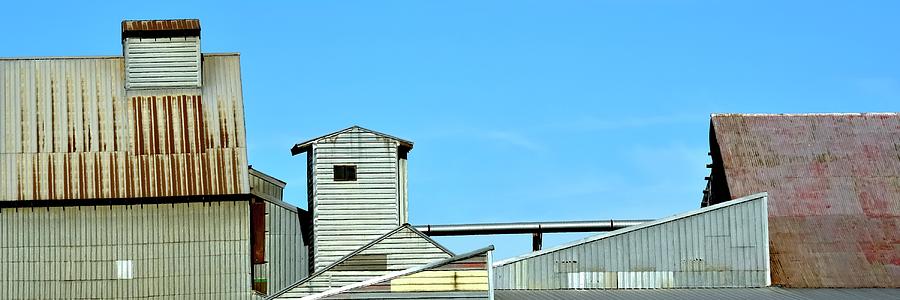 Granary And Shed Photograph by Jerry Sodorff