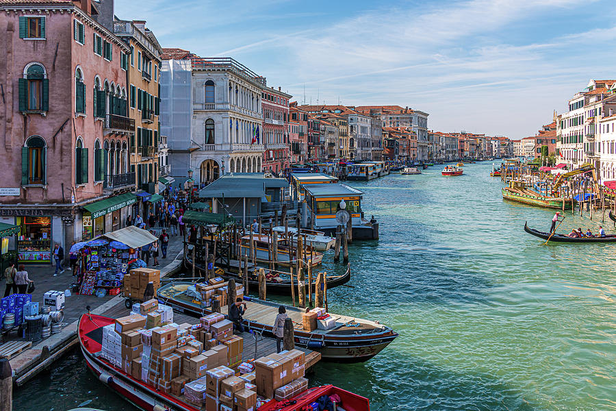 Grand Canal Around the Bend Photograph by Darryl Brooks | Fine Art America